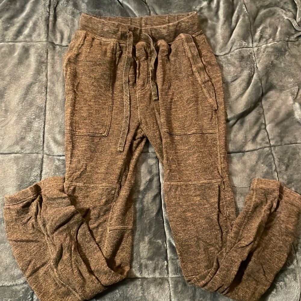 Roots Sweatpants Brown Size S